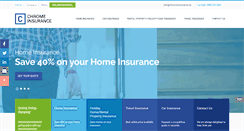 Desktop Screenshot of chromeinsurance.ie