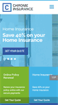 Mobile Screenshot of chromeinsurance.ie